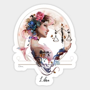 Libra #2 Sticker